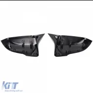 Ersatzspiegelkappen in glänzendem Schwarz geeignet für BMW F40 F52 X1 F48 X2 F39 Z4 G29-image-6206841