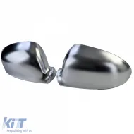 Ersatzspiegelkappen-Set im Aluminium-Look geeignet für VW Golf 5 2003-2009-image-6205808