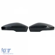 Ersatzspiegelkappen-Set in glänzendem Schwarz, geeignet für Skoda Octavia 5E 2012-2020-image-6277981