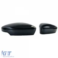 Ersatzspiegelkappen-Set schwarz glänzend, geeignet für Skoda Fabia NJ 2014-2022-image-6277990