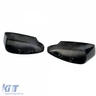 Ersatzspiegelkappen-Set schwarz glänzend, geeignet für Skoda Fabia NJ 2014-2022-image-6277993