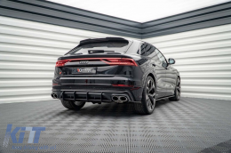 Estensione del diffusore Maxton Design adatta per Audi SQ8 2019+, nero opaco-image-6140626