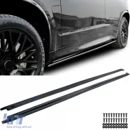 image-69-Estensione della soglia laterale nera lucida adatta per BMW X5 F15 13-18