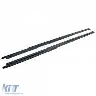 Estensione della soglia laterale nera lucida adatta per BMW X5 F15 13-18-image-6204128