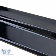 Estensione della soglia laterale nera lucida adatta per BMW X5 F15 13-18-image-6204133