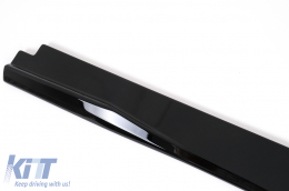 Estensioni Minigonne Laterali per Hyundai Kona N-Line Mk2 2023- Nero Lucido-image-6113718