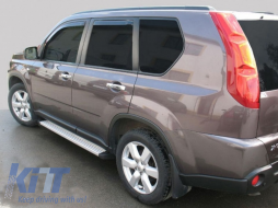 Estribos Estriberas laterales para estribos para Nissan X-Trail II 07-12 Pasos-image-5990712