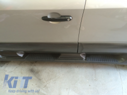 Estribos Pasos Laterales para HYUNDAI Tucson JM 2004-2010 Antideslizante Caucho-image-5998173