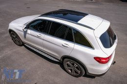 Estribos Pasos Laterales para Mercedes Clase GLC X253 15-22 GLC Coupé C253 16-22-image-6093448