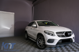 Estribos Pasos laterales Para Mercedes ML 2011-2014 Mercedes GLE W166 2015-2018-image-6086177