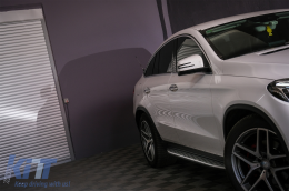 Estribos Pasos laterales Para Mercedes ML 2011-2014 Mercedes GLE W166 2015-2018-image-6086178