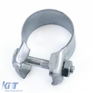 Exhaust clamp pipe clamp wide band clamp 48mm M10