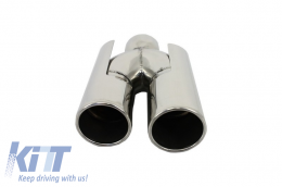 Exhaust Muffler Tips suitable for BMW E60 E90 E92 E93 F10 F30 M3 M5 M6 ACS-design LEFT - TY-E174L