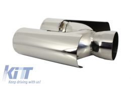 Exhaust Muffler Tips suitable for BMW E60 E90 E92 E93 F10 F30 M3 M5 M6 ACS-design LEFT-image-6017375