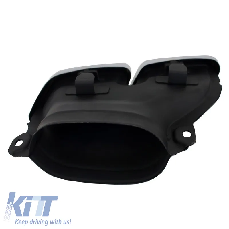 Exhaust Muffler Tips suitable for Mercedes-Benz C-Class W205 / E-Class W213 / S-Class W222 / GLE C292 / GLE W166 / GLC W253 A Design Look 2 pcs