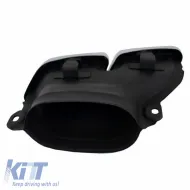 Exhaust Muffler Tips suitable for Mercedes-Benz C-Class W205 / E-Class W213 / S-Class W222 / GLE C292 / GLE W166 / GLC W253 A Design Look 2 pcs-image-6296936