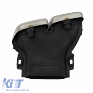 Exhaust Muffler Tips suitable for Mercedes-Benz E-Class W213 16+ / GLC-Class (X253/C253) 15-17 A Design Look 2 pcs
