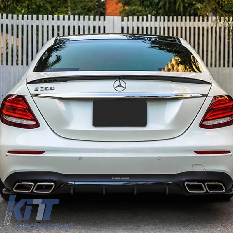 Exhaust Muffler Tips Suitable for Mercedes-Benz E-Class W213 16+ / GLC-Class (X253/C253) 15-17 A Design Look 2 pcs