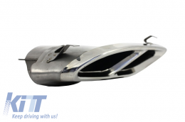 Exhaust Muffler Tips suitable for Mercedes GLC 45 X253 C253 GLE SUV W166 Coupe C292 450 C-Class W205 C43 Sport Design-image-6022095