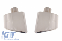 Exhaust Muffler Tips suitable for Porsche Cayenne 955 (2002-2010)-image-44574