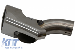 Exhaust Muffler Tips suitable for Range Rover Sport (2005-2013) L320 Autobiography Design suitable for Diesel-image-6050462