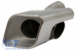 Exhaust Muffler Tips suitable for Range Rover Sport (2005-2013) L320 Autobiography Design suitable for Diesel-image-6050469