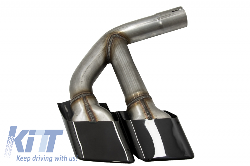 Audi 4M0071771B Sport Trims for Q7 with 3.0 TDI and Single tailpipe Left/Right in Black 