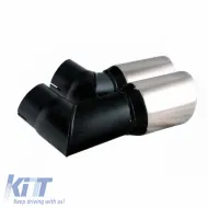 Exhaust Pipe Double GTI Look suitable for VW Golf V (5) TDI 4008GTI 1 Pc-image-6295686