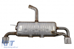 Exhaust System Double Outlet Single Exhaust Pipes suitable for VW Scirocco (2008-up) R Design