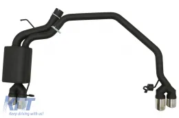 image-1-Exhaust System suitable for BMW 5 Series F10 (2011-2016) 102-433/70RS Twin Double Exhaust Pipes