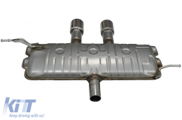 Exhaust System suitable for VW Golf 5 R32 (2003-2007) Golf 6 R20 (2008-2013) Catback Muffler R20 R32-image-6021919