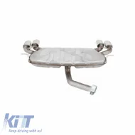 Exhaust System suitable for VW Golf VII (7) R-Design (2013-2019) Catback Muffler R & R-Line-image-6306908