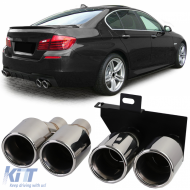 Exhaust tailpipe conversion to duplex fits BMW F10 F11 520 523 525 528 530 - ODESB6015265