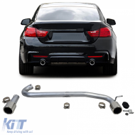 image-43-Exhaust tailpipe duplex 440 look conversion fits for 4 Series BMW F32 F33 F36 425 428 430