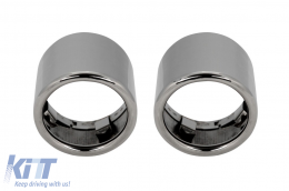 Exhaust tips suitable for BMW X1 E84 after 2009 - ABBMEA6006959