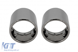 Exhaust tips suitable for BMW X3 F25 after 2010/Audi TT/Audi Q3 after 2011 - ABAUEA6006960