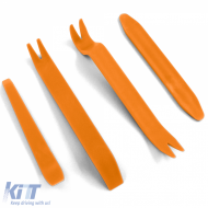 Expansion tool mounting lever car trim interior panel strips orange
