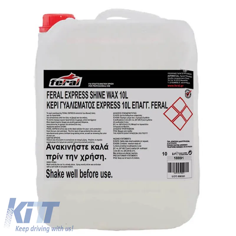 Express Shine Wax Feral 10L