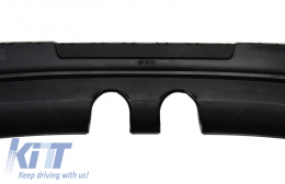 Extensión cenefa parachoques trasero para VW Golf V 5 2003-2007 R32 Look-image-5994949