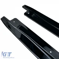 Extension de bas de caisse noir brillant adaptée pour BMW X5 F15 13-18-image-6204130