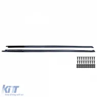 Extensión de faldón lateral negro brillante adecuada para BMW X5 F15 13-18-image-6204127