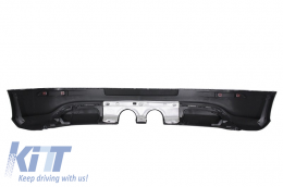 Extension de pare-chocs pour VW Golf 5 V 03-07 Feux arrière LED Système d'échappement R32 Look-image-6084557