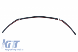 Extension lèvre pare-chocs avant pour MERCEDES A W177 V177 04.18+ A35 Look Noir-image-6063456