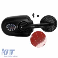 Exterior Additional Driving Mirror Suitable for Universal Black 28.2x38.5cm SL-5020-image-6300116