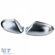 Ezüst tükörborítás csere Audi A6 C7 4G 11-18, sávtartó asszisztens nélkül-image-6204652