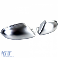 Ezüst tükörborítás csere Audi A6 C7 4G 11-18, sávtartó asszisztens nélkül-image-6204653
