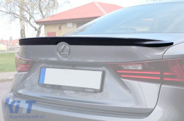 image-21-F-sport trunk spoiler suitable for Lexus IS sedan after 2014, unpainted