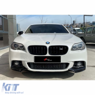 image-6-F10 M Performance Front Flaps Piano Black Vacuum Plastic / 2010-2017