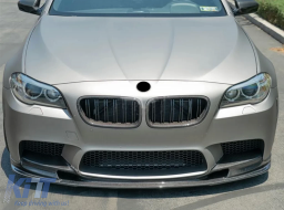 F10 M5 Front Lip Piano Black Vacuum Plastic / 2010-2017 - DTBKB6026045