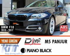 image-45-F10 M5 Frontgrill Klavierlack ABS / 2010-2017